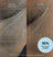 Before and after comparison of underarm skin showing improvement in texture and smoothness after 4 weeks of daily use of Meridian grooming product.