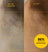 Before and after close-up images of an underarm showing improved skin smoothness and reduced irritation after using a skincare product for 4 weeks.