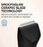 SmoothGlide ceramic blade trimmer head with black textured body for comfortable, razor burn-free grooming.