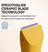 Yellow electric trimmer with SmoothGlide ceramic blade technology for a comfortable, razor burn-free shave.