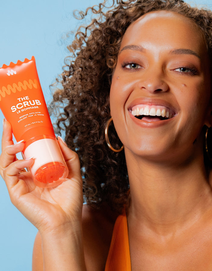 Woman holding The Scrub