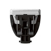 Precision ceramic hair clipper blade with black plastic housing and metal springs for grooming and barber tools.
