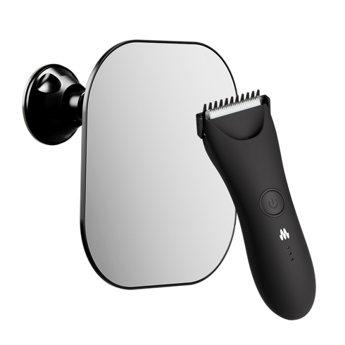 Meridian Trimmer Plus in Onyx color and a mirror Kit