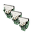 Three replacement blades for the Meridian Trimmer in Sage color