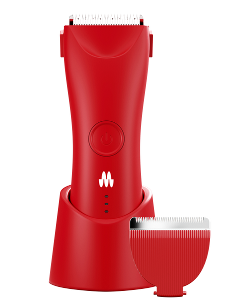 Meridian Trimmer Plus in Lava color with replacement blade