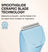 SmoothGlide ceramic blade technology trimmer in blue for comfortable, razor burn-free grooming without bumps or ingrowns.