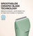 Smoothglide ceramic blade technology trimmer with no razor burn, bumps, or ingrowns for comfortable grooming experience.
