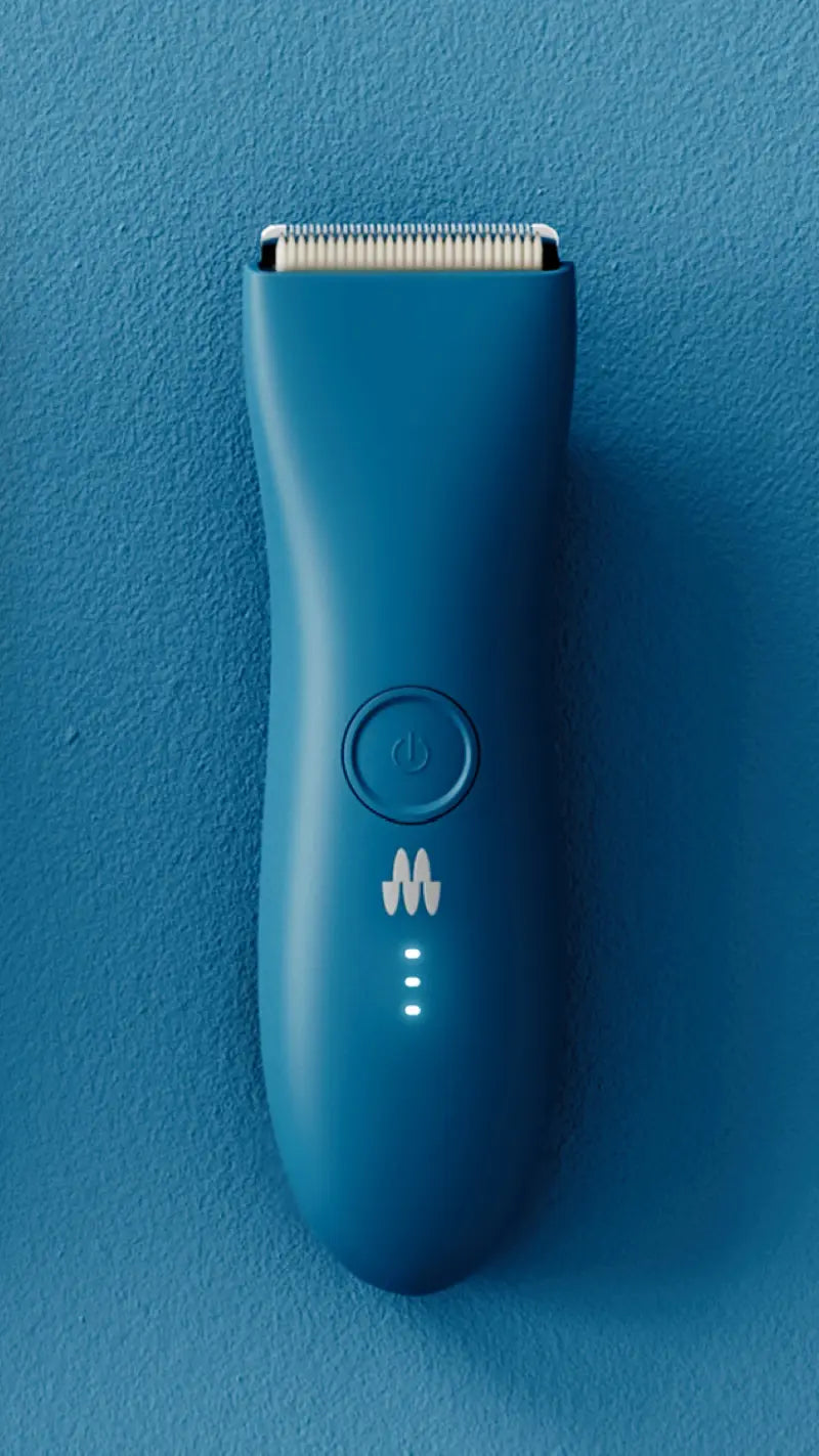 Meridian body hair trimmer in Ocean blue