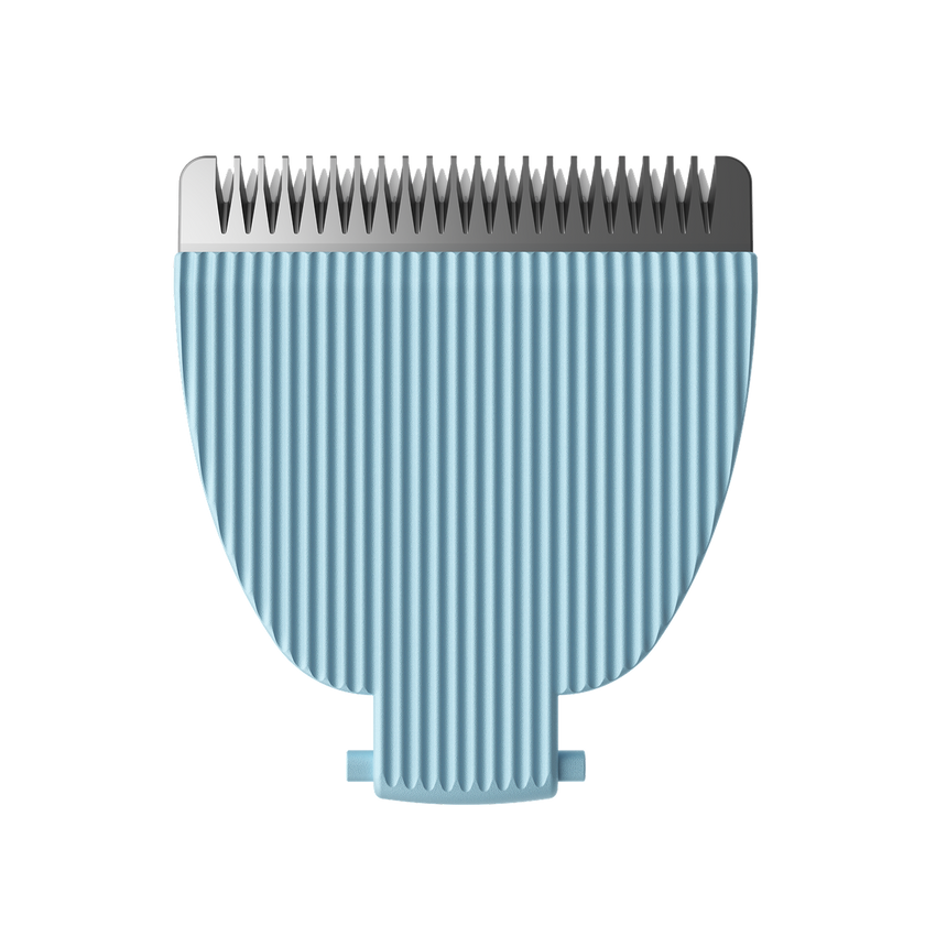 Replacement blade for the Meridian Slimmer Trimmer in Sky color 
